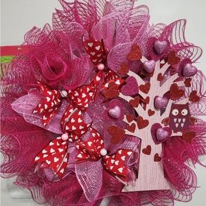 Wreaths for valentines & St.Patricks day